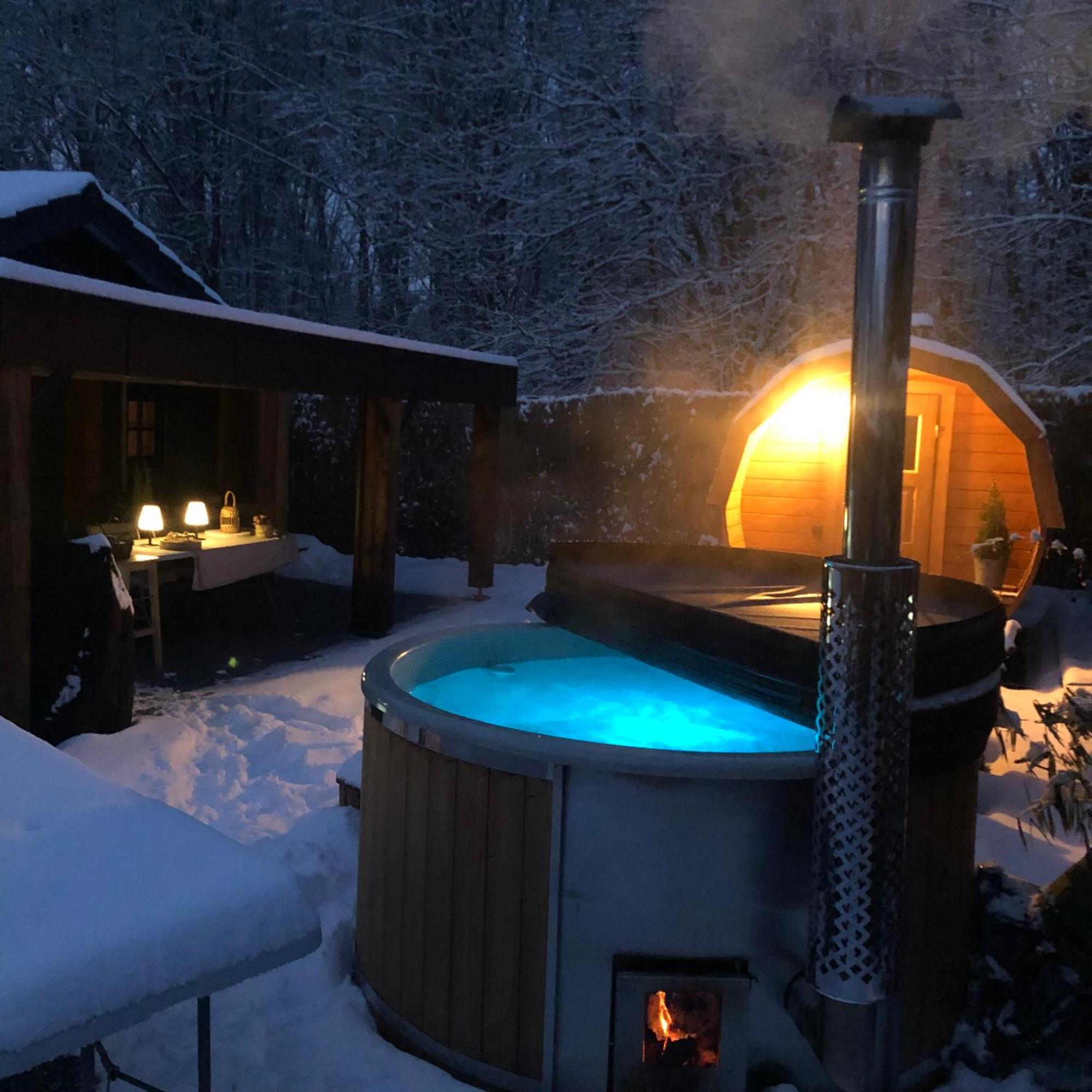 Au Bien-Etre A Deux Villa Spa Exteriör bild