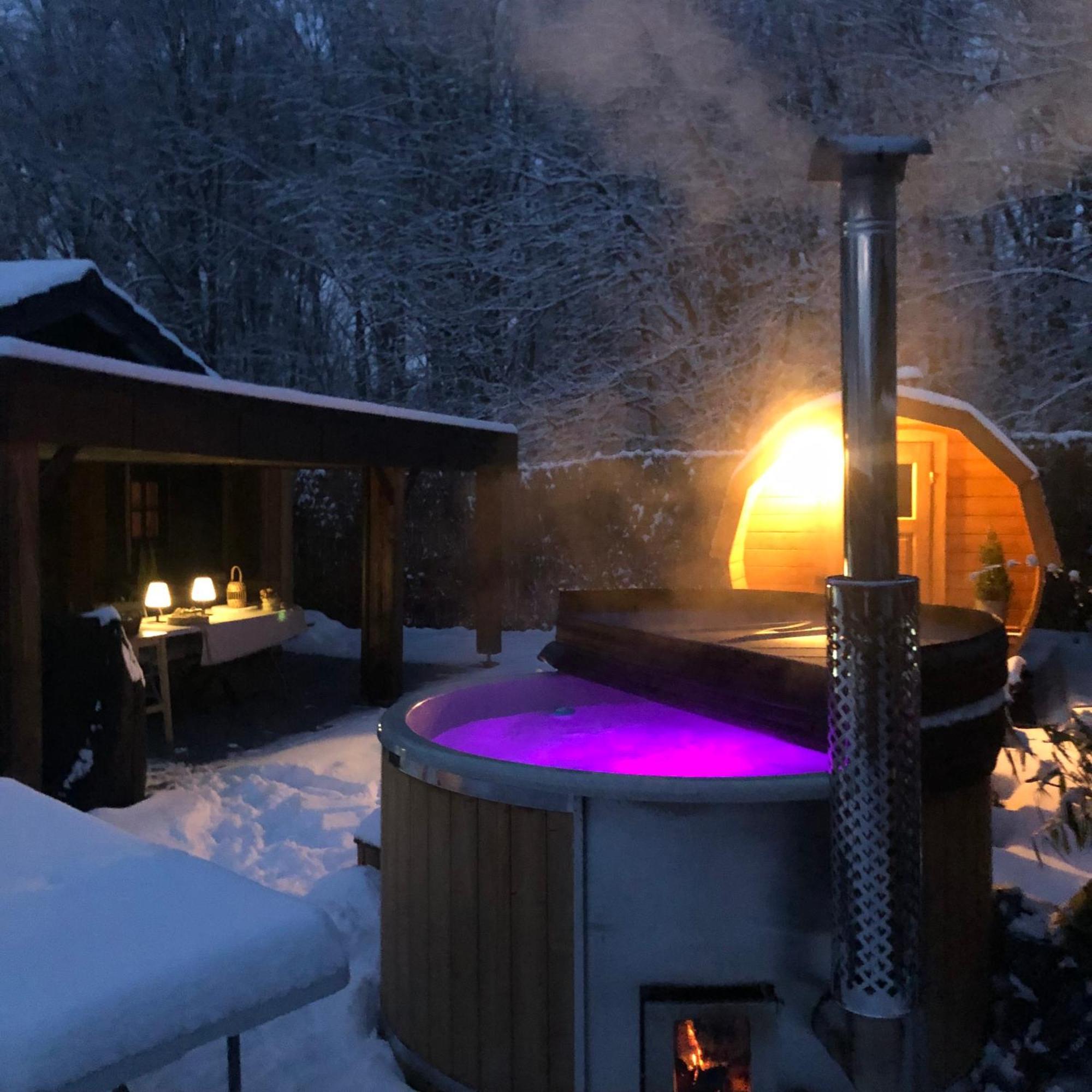 Au Bien-Etre A Deux Villa Spa Exteriör bild